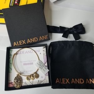 Alex and Ani Because I love you, Mom bracelet